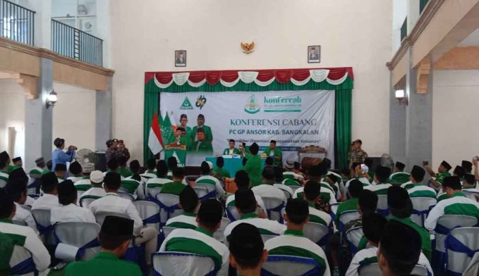 Gelar Konfercab, Ketua PC GP Ansor Bangkalan Terpilih Secara Aklamasi