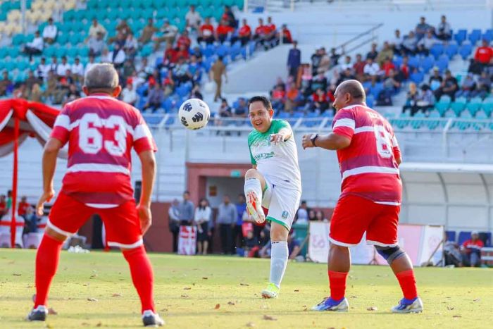 Pemprov Menang 4 Gol dari Bank Jatim di Mendadak Soccer II, Adhy Karyono Jadi Starter Kemenangan