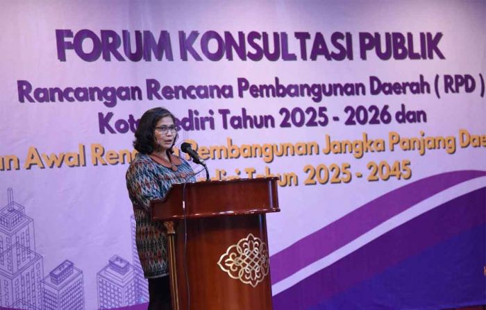 Di Forum Konsultasi Publik, Pj Wali Kota Kediri Paparkan Kondisi Wilayahnya