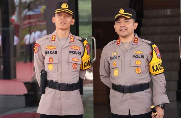 Sertijab Kapolres Batu, Andi Yudha Pranatha Gantikan Oskar Syamsuddin