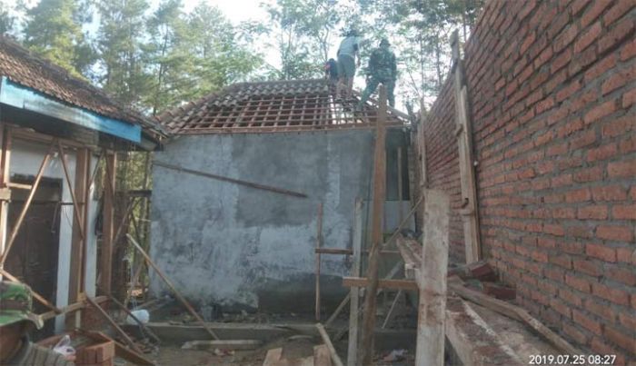 Masjid Miftahul Ulum Jadi Sasaran TMMD Trenggalek