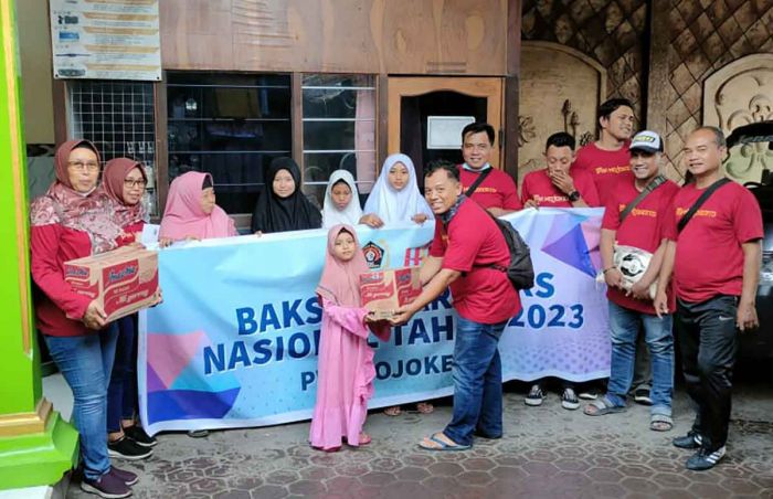 Peringati HPN 2023, PWI Mojokerto Beri Bantuan ke Panti Asuhan