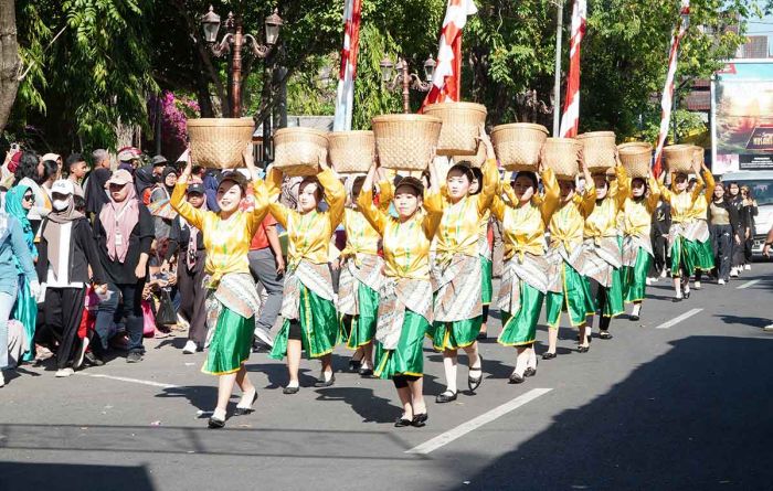 Semarak Karnaval di Lamongan, Unjuk Gigi Keragaman Budaya dari Kota Soto