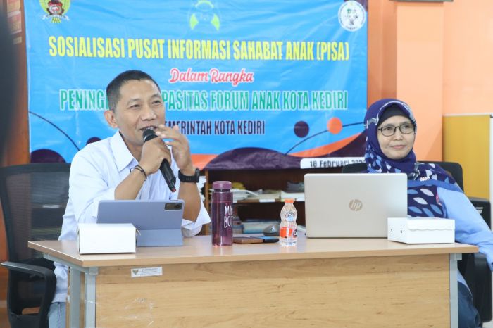 Tingkatkan Layanan Informasi dan Forum Anak, Pemkot Kediri Sosialisasikan PISA