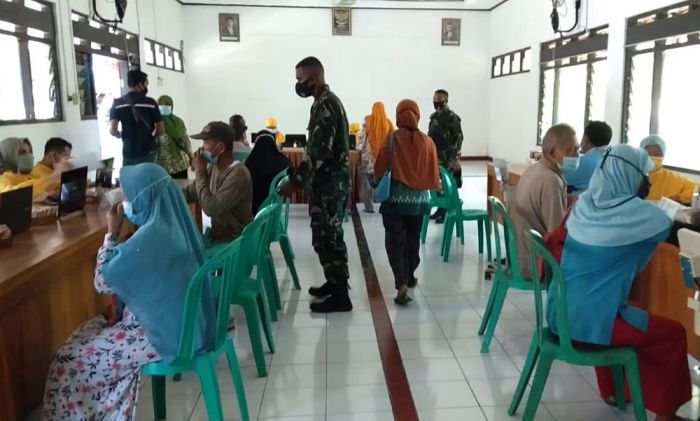 Warga Desa Beran Ngawi Serbu Vaksinasi Dosis Kedua