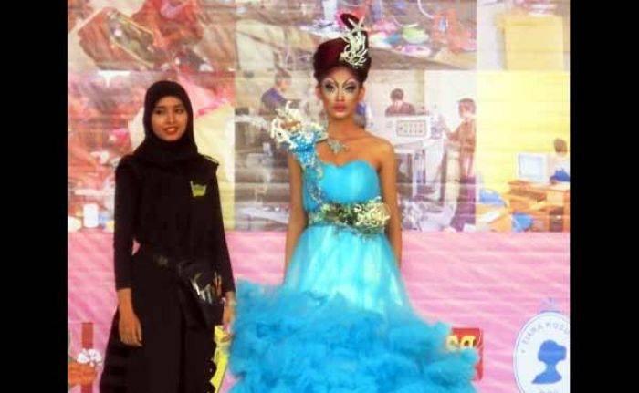 Bulu Mata dari Duri Ikan Bawa Arina Runner Up Lomba ASEAN Creative Make Competition Cosmo Beauty