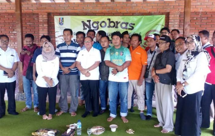 Ngobras Bersama Awak Media, Wabup Tuban Jabarkan Program Prioritas Pemkab Tahun 2019