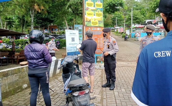 Pascanatal, Polres Batu Perketat Prokes di Lokasi Wisata