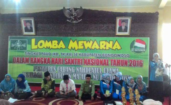 2000 Siswa PAUD di Bondowoso Peringati Hari Santri Nasional