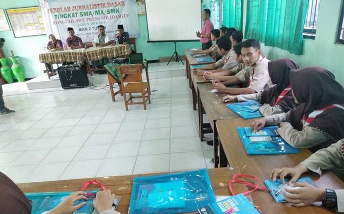 Gelar Sekolah Jurnalistik, RPS Ajak Siswa MAN 2 Tuban Jadi Netizen Cerdas