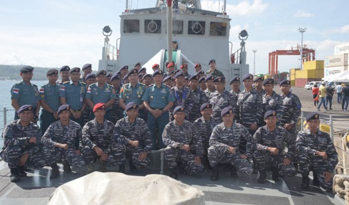 Gelar Latma MTA Philindo 1/2019, KRI Hiu-634 Merapat di Dermaga Filipina 