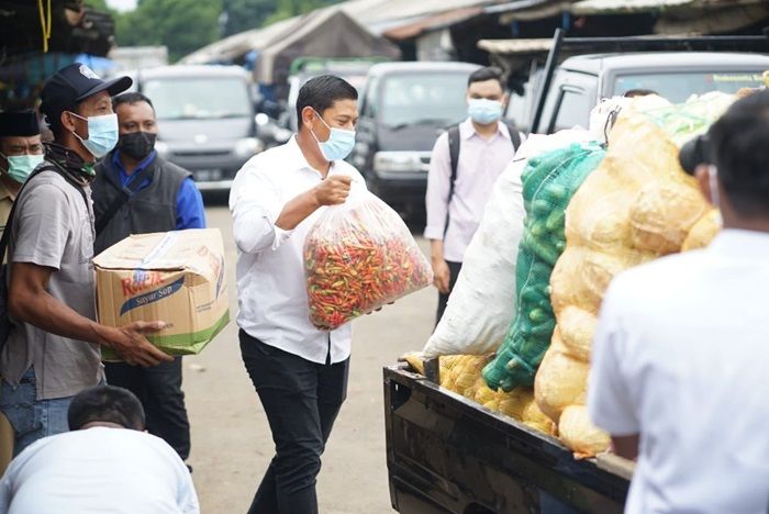 Gerak Cepat, Wali Kota Kediri Kirim Sayur Mayur ke Warga Terdampak Erupsi Gunung Semeru