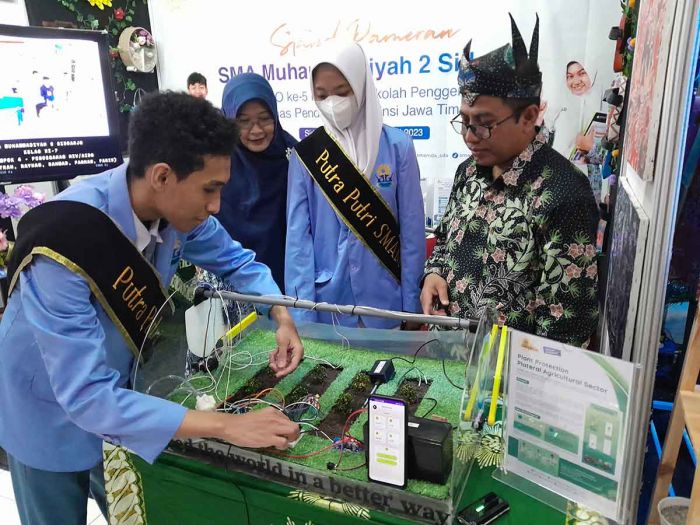 Siswa Smamda Sidoarjo Ciptakan Aplikasi Minimalisir Resiko Gagal Panen