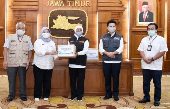 ​Tekan Covid-19, Pemprov Terima Bantuan 100.000 Tablet Avigan dari Kementerian BUMN