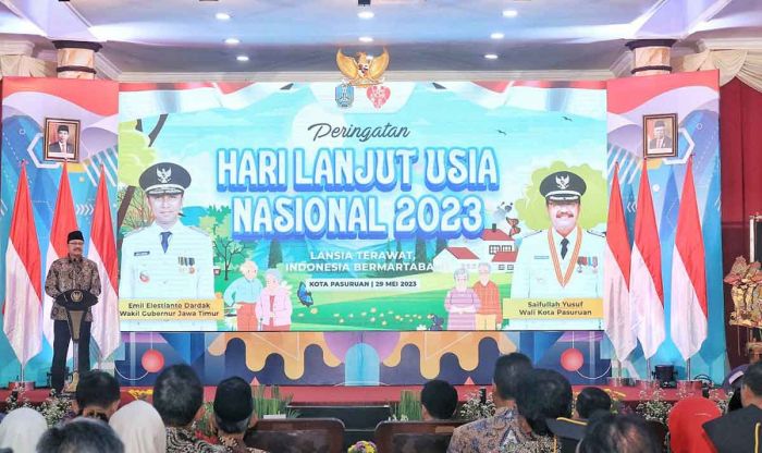 Dihadiri Wagub Jatim, Peringatan HLUN 2023 di Kota Pasuruan Berlangsung Meriah