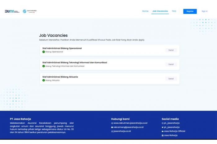 PT Jasa Raharja Buka Lowongan Kerja, Ini Syarat dan Cara Daftarnya
