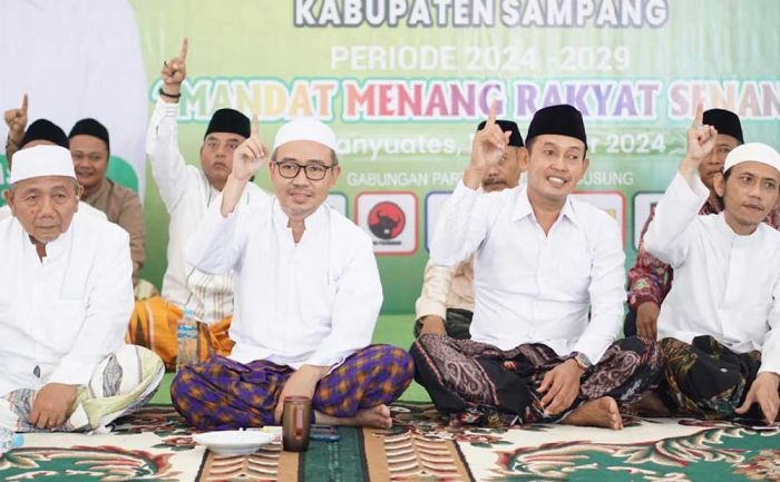 Dukungan untuk Kiai Mamak-Mas Ab dari Pantura Sampang Tak Terbendung