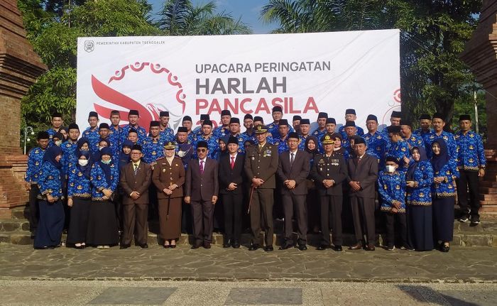 Peringati Harlah Pancasila, Bupati Arifin: Jangan Terbebani Hal Ribet Dalam Membangun Trenggalek