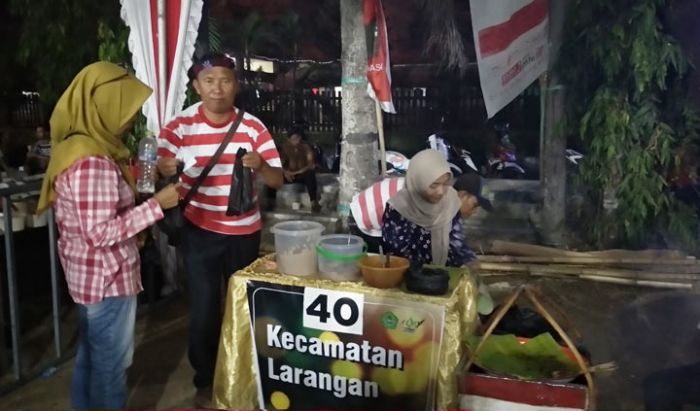 Pesta Rakyat, Ribuan Warga Pamekasan Makan Gratis Bersama Wabup Raja