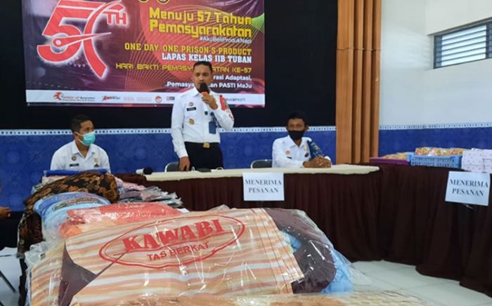 Berlabel Kawabi, Produk Karya WBP Lapas Tuban Siap Dipasarkan