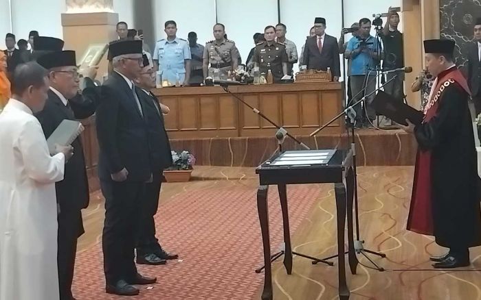 DPRD Kota Madiun Gelar Rapat Paripurna Pengucapan Sumpah/Janji Pimpinan, Armaya: Harus Kerja Keras