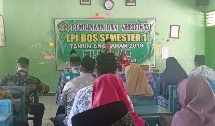 Kemenag Tuban Adakan Pembinaan LPJ BOS KKM Semester 1