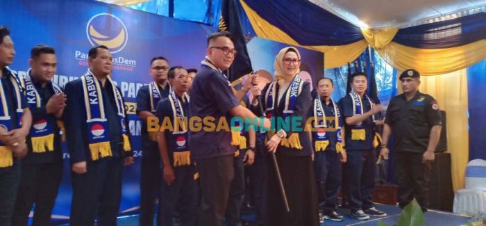 Sah Jadi Ketua Nasdem Gresik, Jiddan: Target Saya Jadi Parpol Pemenang