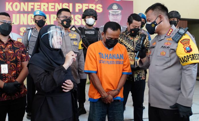 Korupsi APBDes Rp174 Juta, Mantan Kades Ngaban Dibekuk Polresta Sidoarjo