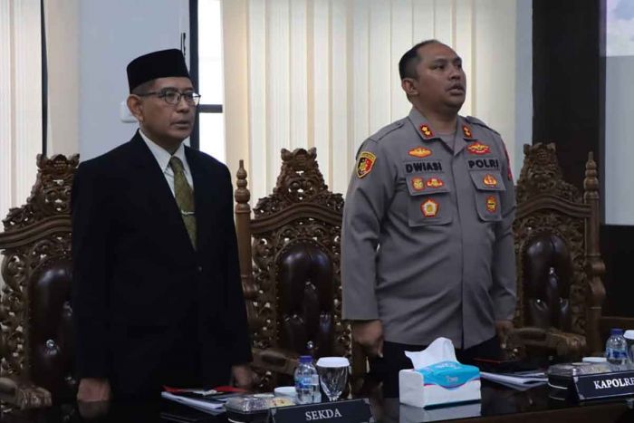 Kapolres Ngawi Dukung dan Sukseskan RAPBD 2023