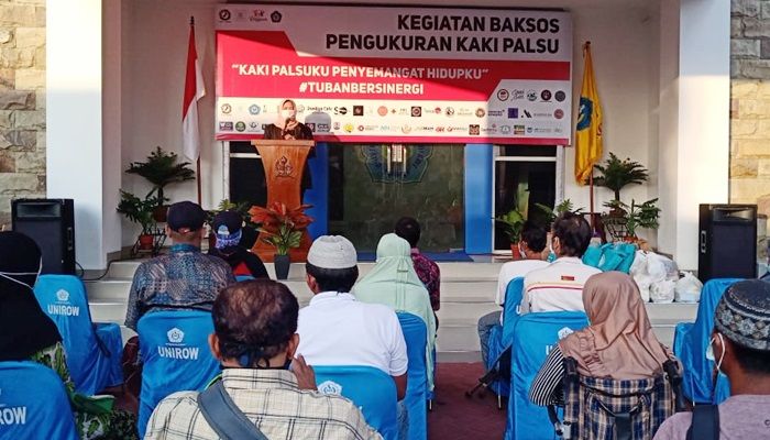 Gandeng Tuban Humanity dan Rengganis, Unirow Canangkan Pengadaan Kaki Palsu