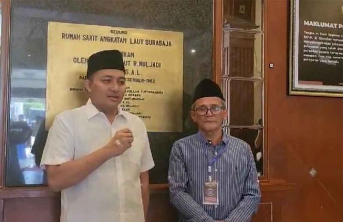 Pasangan Rusdi-Gus Shobih Jalani Pemeriksaan Kesehatan di RSAL dr Ramelan