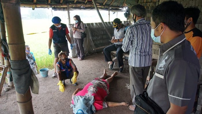 Emak-emak PSK Ditemukan Tewas Terlentang Tanpa Celana Dalam, Diduga Korban Pembunuhan