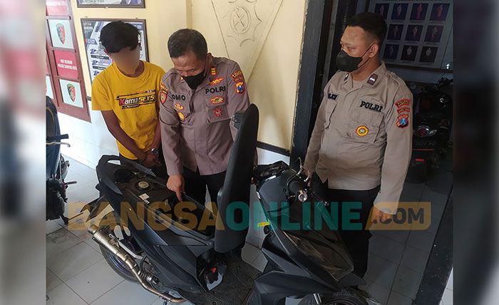 Satu Motor yang Terjaring Razia Balap Liar di Sampang Sudah Dipasang Alat Penambah Tenaga