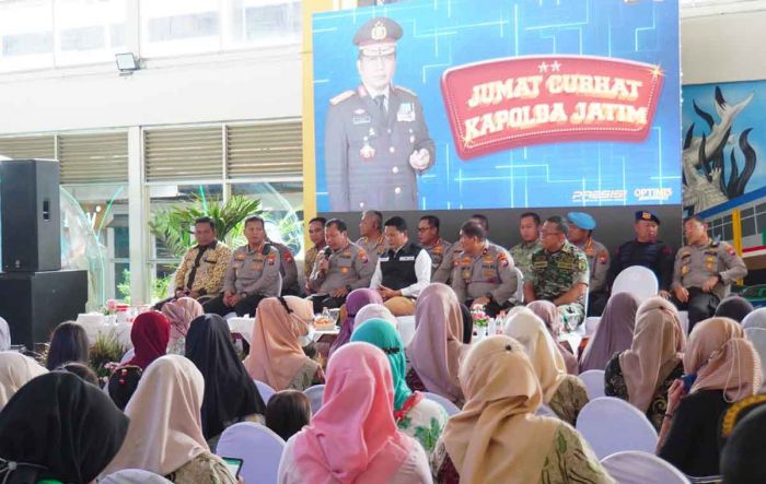 Polda Jatim Gelar Jumat Curhat di Terminal Bungurasih