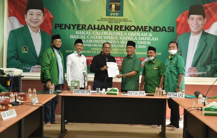 DPP PPP Beri Surat Tugas Pasangan Niat sebelum Turunkan Rekom Definitif