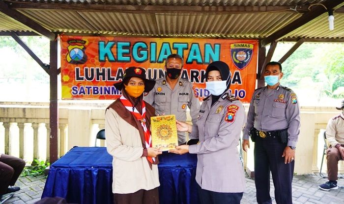 ​Polisi Sidoarjo Gandeng Saka Bhayangkara Perangi Narkoba