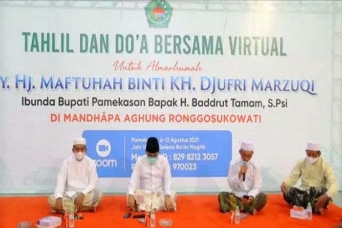 Puluhan Masjid dan Pondok Pesantren di Pamekasan Gelar Tahlil Bersama, Doakan Ibunda Baddrut Tamam