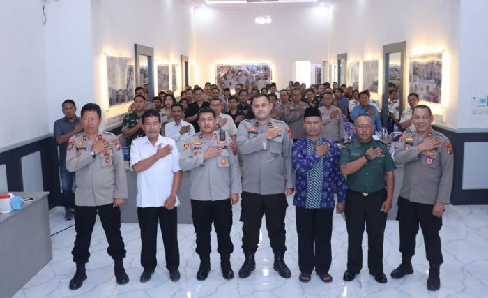 Jelang Pengesahan Anggota Perguruan Silat, Polres Pasuruan Gelar Rakor Keamanan