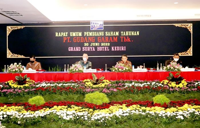 RUPS PT Gudang Garam Kediri Setujui Pembagian Dividen Rp4 Triliun