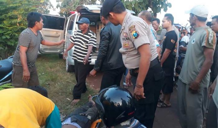 Ban Selip, Seorang Pengendara Motor di Tuban Tewas