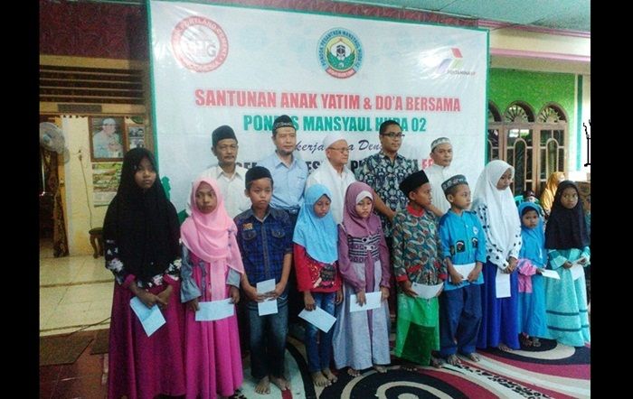 ​Pertamina EP dan PT SI Berbagi dengan Anak Yatim di Ponpes Senori