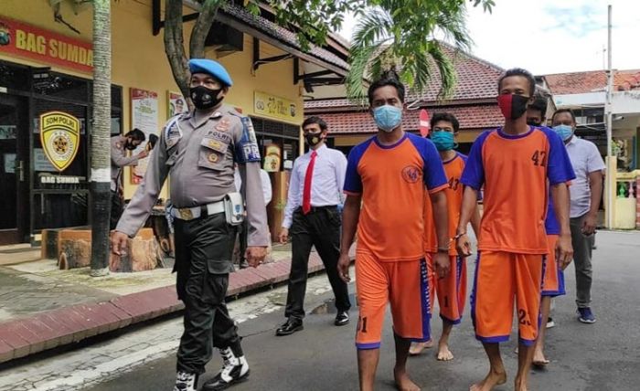 Polres Jombang Ungkap 25 Kasus Pidana Selama Januari 2021