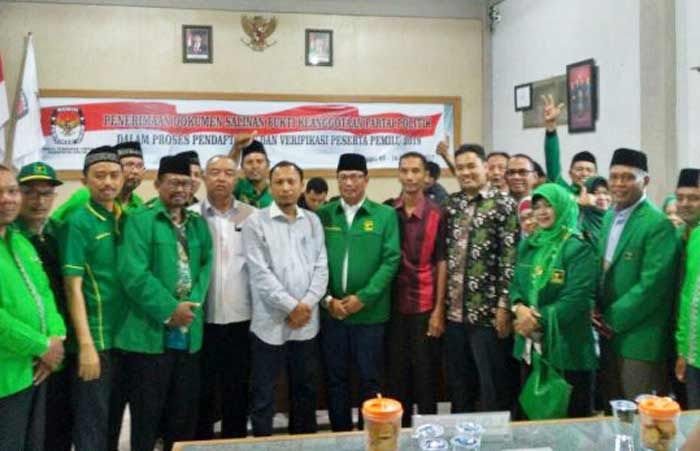 Daftar ke KPUD di Hari Terakhir, PPP Gresik Tak Terpengaruh Dualisme