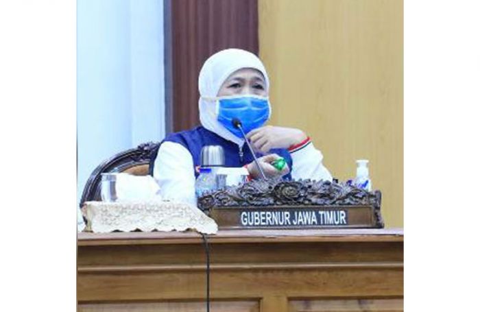 Gubernur Khofifah: ​Tiga Hari Pertama PSBB, Pelanggar Ditegur Persuasif, Mulai 1 Mei Ditindak