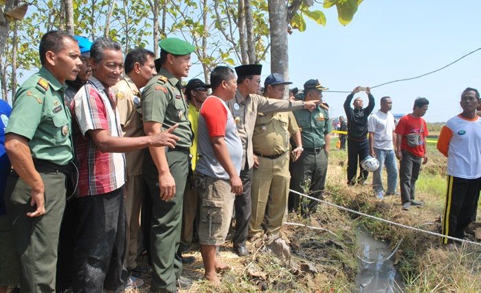 ​Ternyata Semburan Air Sumur di Ngawi Membawa Duka Tersendiri bagi Pemilik Sawah