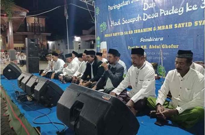 Desa Padeg Gresik Gelar Haul Dua Sesepuh Desa dan Perayaan Tahun Baru Islam