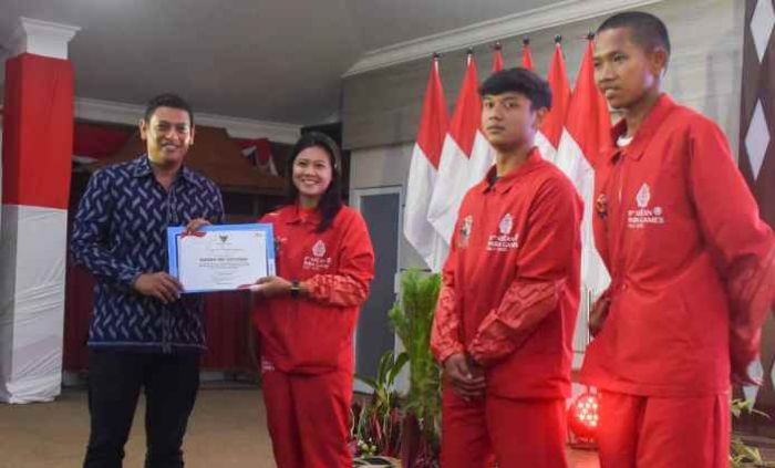 Sukses Raih 4 Emas di ASEAN Para Games, Nanda Berbagi Cerita di Depan Wali Kota Kediri