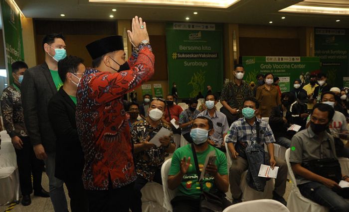 Hadiri Grab Vaccine Center, Wali Kota Eri Pastikan 1,3 Juta Lebih Orang Sudah Divaksin