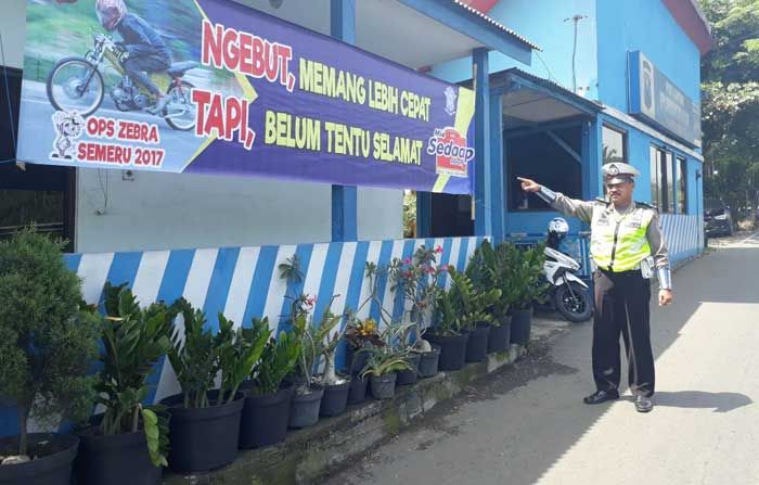 Hari Pertama Ops Zebra Semeru, Satlantas Polres Pasuruan Imbau Tertib Berkendara