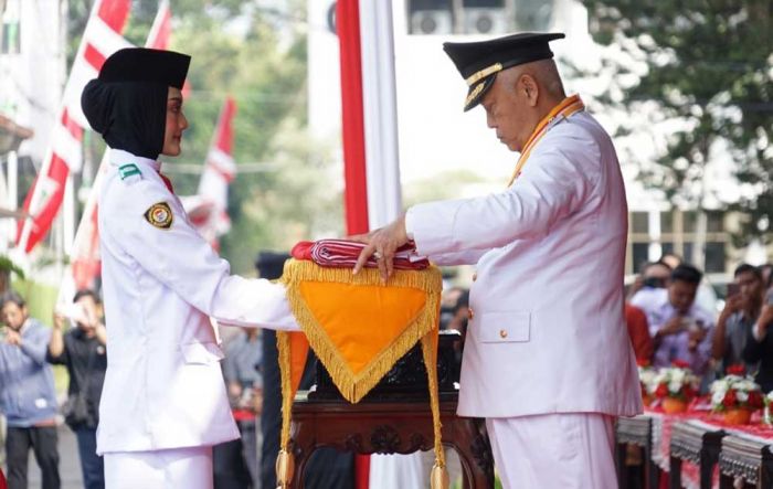 Bupati Malang Pimpin Upacara HUT ke-79 RI